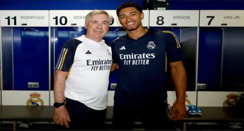 أنشيلوتي: بيلينجهام لاعب خط وسط متكامل